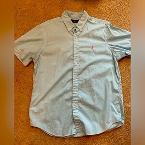 Ralph Lauren Short Sleeve Button Down L